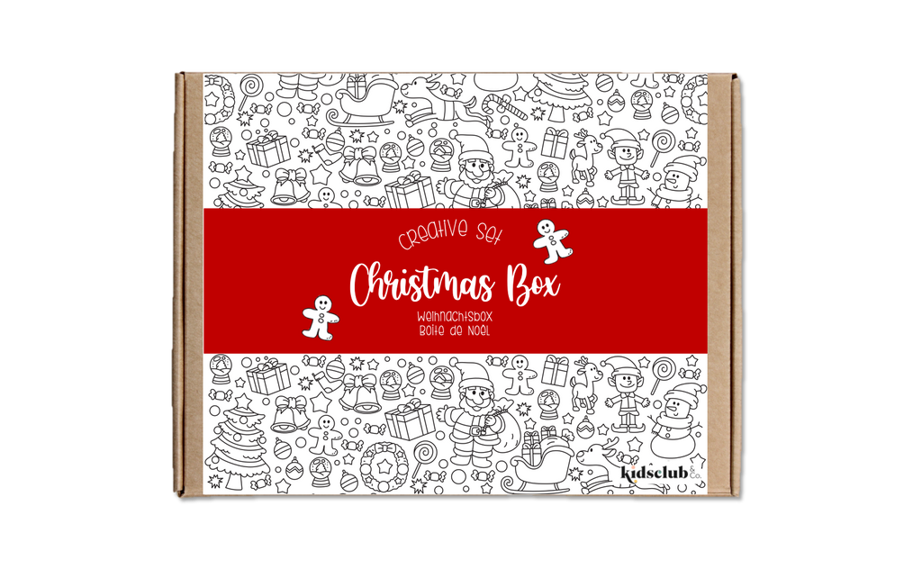 Kidsclub&Co. Weihnachtsbox - Kreativ- & Bastelbox